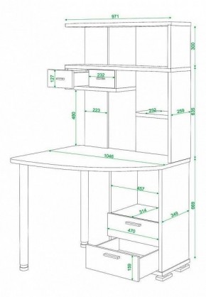 Стол компьютерный Домино нельсон СК-20 в Ишиме - ishim.mebel24.online | фото 5