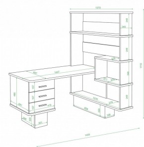 Стол компьютерный Домино нельсон СР-520 в Ишиме - ishim.mebel24.online | фото 2