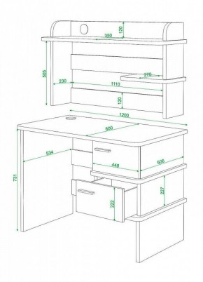 Стол компьютерный Домино СД-15 в Ишиме - ishim.mebel24.online | фото 4