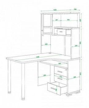 Стол компьютерный Домино СР-130 в Ишиме - ishim.mebel24.online | фото 5