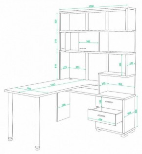 Стол компьютерный Домино СР-420/130 в Ишиме - ishim.mebel24.online | фото 2