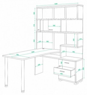 Стол компьютерный Домино СР-420/150 в Ишиме - ishim.mebel24.online | фото 2