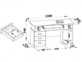 Стол компьютерный КСТ-08.1 в Ишиме - ishim.mebel24.online | фото 4