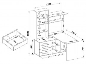 Стол компьютерный КСТ-14Л в Ишиме - ishim.mebel24.online | фото 4