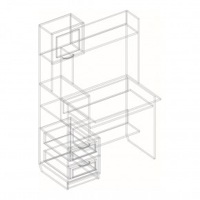 Стол компьютерный "ДА-12" Александрия в Ишиме - ishim.mebel24.online | фото 3