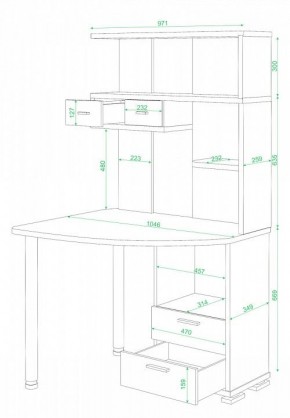 Стол компьютерный СК-20 в Ишиме - ishim.mebel24.online | фото 2