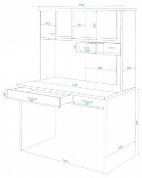 Стол компьютерный СК-60 в Ишиме - ishim.mebel24.online | фото 2