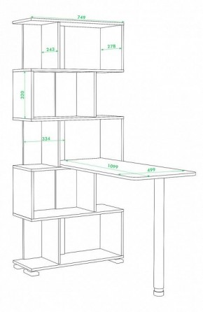 Стол компьютерный СЛ-5СТ в Ишиме - ishim.mebel24.online | фото 2