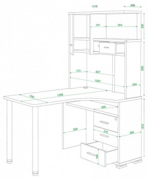 Стол компьютерный СР-130 в Ишиме - ishim.mebel24.online | фото 2