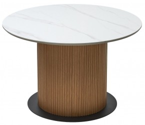 Стол MESA D120 цвет БЕЛЫЙ МРАМОР M326 / Каркас OAK, ®DISAUR в Ишиме - ishim.mebel24.online | фото 7