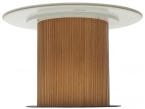 Стол MESA D120 цвет БЕЛЫЙ МРАМОР M326 / Каркас OAK, ®DISAUR в Ишиме - ishim.mebel24.online | фото 8
