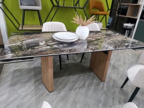 Стол МОЦАРТ 200 AMADEUS POLISHED, керамика / Дуб монтана М-City в Ишиме - ishim.mebel24.online | фото 2