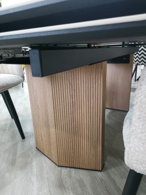 Стол МОЦАРТ 200 AMADEUS POLISHED, керамика / Дуб монтана М-City в Ишиме - ishim.mebel24.online | фото 3