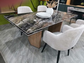 Стол МОЦАРТ 200 AMADEUS POLISHED, керамика / Дуб монтана М-City в Ишиме - ishim.mebel24.online | фото 4