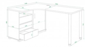 Стол письменный Домино нельсон СР-145СМ в Ишиме - ishim.mebel24.online | фото 2