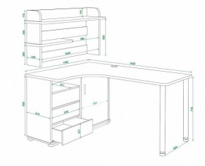 Стол письменный Домино СР-145СМ в Ишиме - ishim.mebel24.online | фото 5