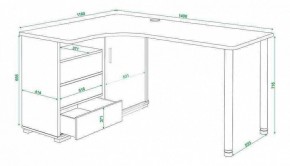 Стол письменный Домино СР-145СМ в Ишиме - ishim.mebel24.online | фото 5