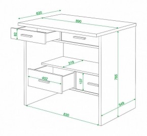 Стол письменный Живой дизайн СК-12 в Ишиме - ishim.mebel24.online | фото 2