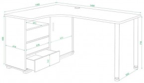 Стол письменный СР-145СМ в Ишиме - ishim.mebel24.online | фото 2