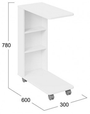 Стол придиванный Тип 14 в Ишиме - ishim.mebel24.online | фото 3
