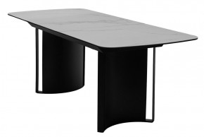 Стол RASMUS 160 TL-45 Белый мрамор, испанская керамика / черный каркас, ®DISAUR в Ишиме - ishim.mebel24.online | фото 4