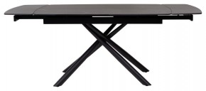 Стол RIVOLI 140 MATT BLACK MARBLE SOLID CERAMIC / BLACK, ®DISAUR в Ишиме - ishim.mebel24.online | фото 2