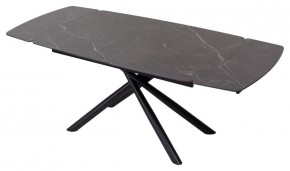 Стол RIVOLI 140 MATT BLACK MARBLE SOLID CERAMIC / BLACK, ®DISAUR в Ишиме - ishim.mebel24.online | фото 3