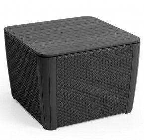 Стол-сундук Лузон Плюс (Luzon Plus Flat Wicker), графит в Ишиме - ishim.mebel24.online | фото 3