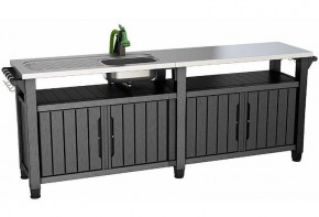 Столик для барбекю 415 Л (Unity Chef 415 L) графит в Ишиме - ishim.mebel24.online | фото 3