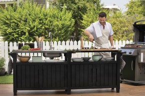 Столик для барбекю 415 Л (Unity Chef 415 L) графит в Ишиме - ishim.mebel24.online | фото 4