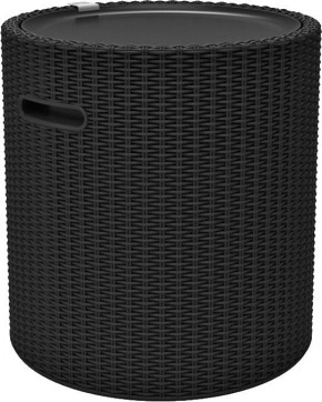 Столик-холодильник Кул-Стул (Cool stool) графит в Ишиме - ishim.mebel24.online | фото 2