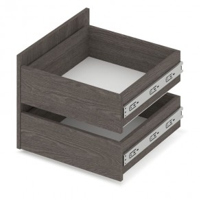 СТОУН С23 Шкаф 2-х створчатый с ящиками (анкор темный/анкор светлый) в Ишиме - ishim.mebel24.online | фото 5