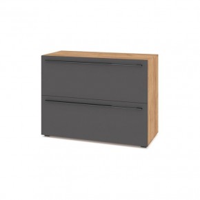 СТОУН С81 Комод (золотой дуб/графит) в Ишиме - ishim.mebel24.online | фото 1