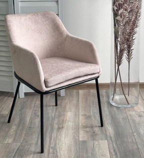 Стул АЛИСТЕР, цвет RAIN 2 какао велюр / черный каркас М-City в Ишиме - ishim.mebel24.online | фото 3