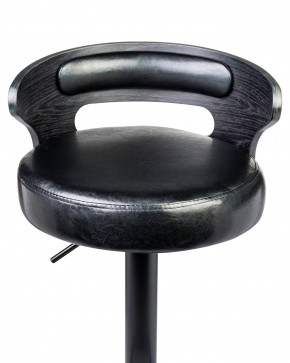 Стул барный DOBRIN FRED BLACK, чёрное дерево, чёрный в Ишиме - ishim.mebel24.online | фото 5