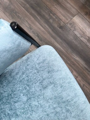Стул ДИЛЛ, цвет RAIN 7 бриз, велюр / черный каркас М-City в Ишиме - ishim.mebel24.online | фото 4