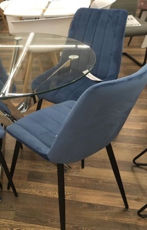 Стул FLIP пепельно-синий, велюр G108-66 М-City в Ишиме - ishim.mebel24.online | фото 2