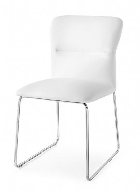 Стул FRIDA CB/1806-SK  MT.P77 CHROMED/  SKUBA S92 OPTIC WHITE в Ишиме - ishim.mebel24.online | фото 1