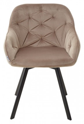 Стул GALE 360 град. поворот. BLUVEL-40 BEIGE, велюр/ черный каркас, М-City в Ишиме - ishim.mebel24.online | фото 6