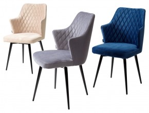 Стул HERMAN 360 град. БЕЖЕВЫЙ #5, велюр / черный каркас М-City в Ишиме - ishim.mebel24.online | фото 7