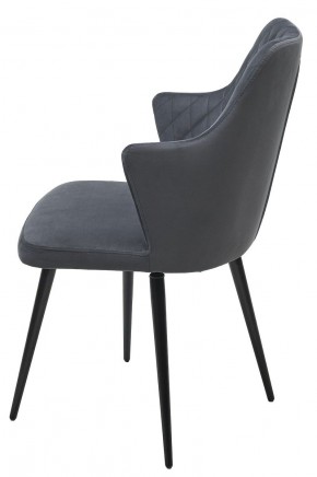 Стул HERMAN 360 град. BM-3 ТЕМНО-СЕРЫЙ, велюр / черный каркас М-City в Ишиме - ishim.mebel24.online | фото 6