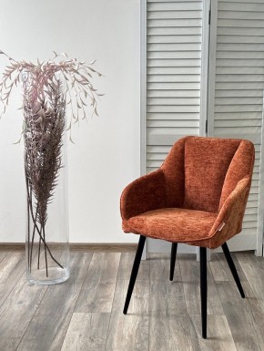 Стул REFLET 3018-09 терракотовый, шенилл / черный каркас, ®DISAUR в Ишиме - ishim.mebel24.online | фото 2