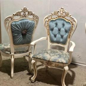 Стул Роза с каретной стяжкой и подлокотниками в Ишиме - ishim.mebel24.online | фото