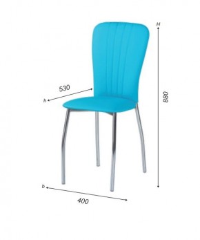 Стул Сиена А1.14-03 (Стандарт) хром/кожзам (4 шт.) в Ишиме - ishim.mebel24.online | фото 2