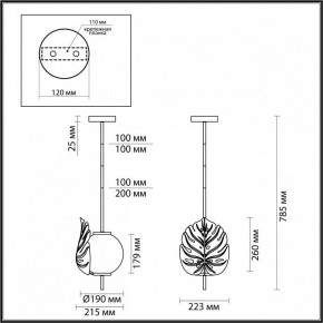 Светильник на штанге Odeon Light Jungle 4865/1 в Ишиме - ishim.mebel24.online | фото 3
