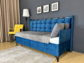 СВЕТЛАНА 3 Кровать линейная (Синий) в Ишиме - ishim.mebel24.online | фото 2