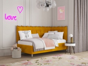 СВЕТЛАНА 3 Кровать угловая (Горчичный) в Ишиме - ishim.mebel24.online | фото