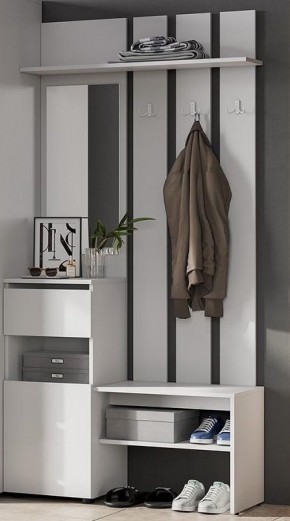 Токио Вешалка с зеркалом в Ишиме - ishim.mebel24.online | фото 4