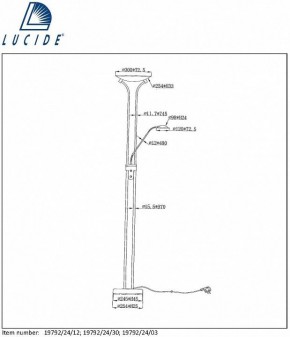 Торшер Lucide Champion-Led 19792/24/03 в Ишиме - ishim.mebel24.online | фото 7