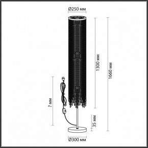 Торшер Odeon Light Chokka 5028/3F в Ишиме - ishim.mebel24.online | фото 4